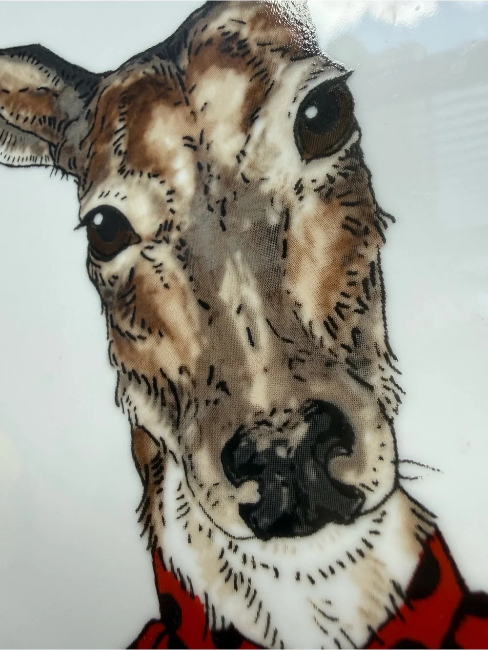 West elm Rachel Kozlowski Dapper Animal Salad Plate Deer Whimsical Bohemian